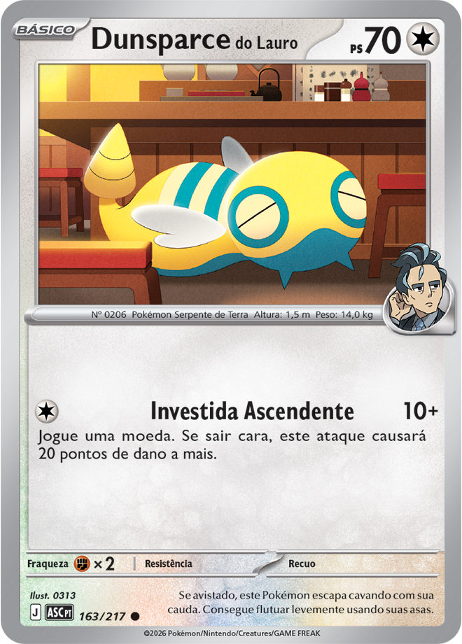 Carta Dunsparce do Lauro