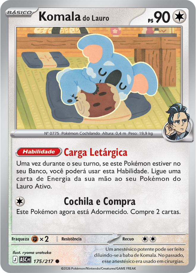 Carta Komala do Lauro
