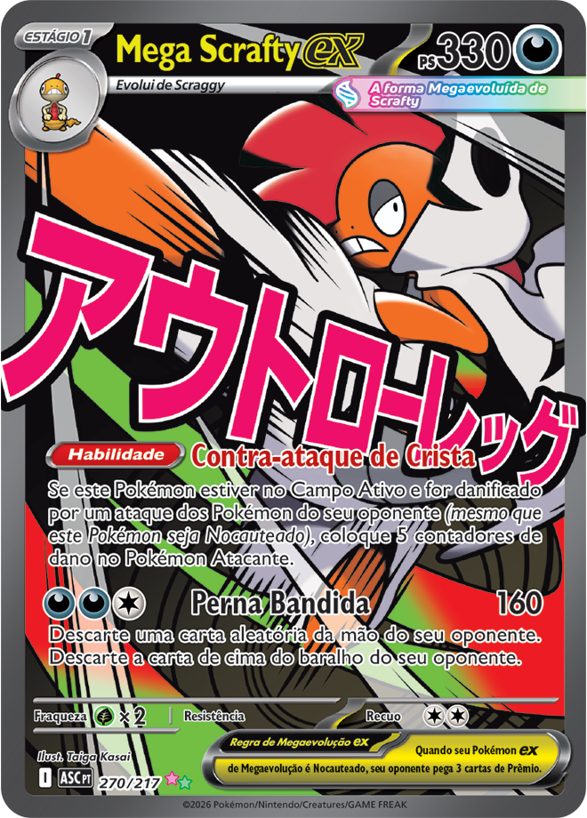 Carta Mega Scrafty ex