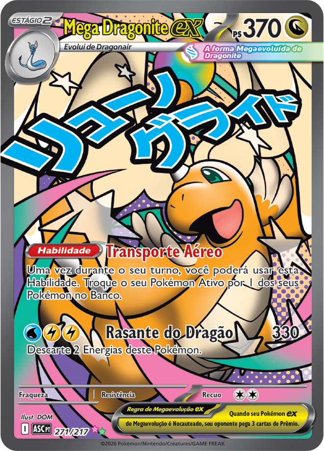 Carta Mega Dragonite ex