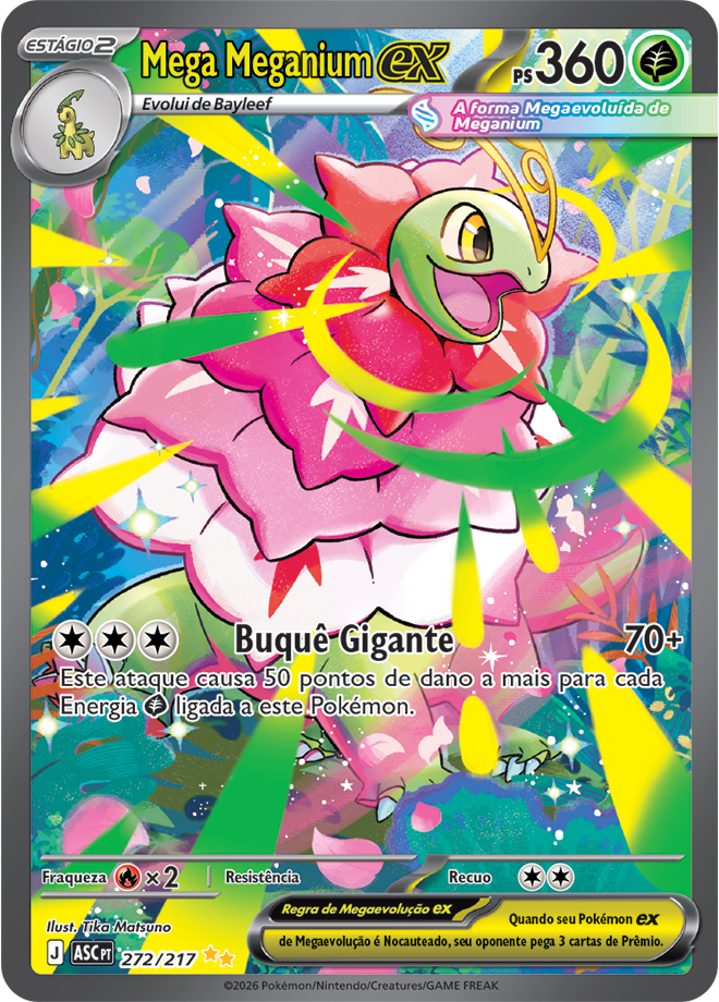 Carta Mega Meganium ex