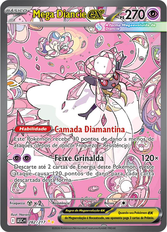 Carta Mega Diancie ex