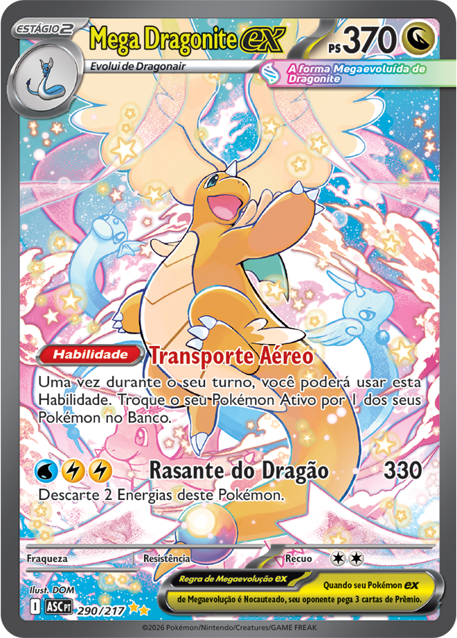 Carta Mega Dragonite ex