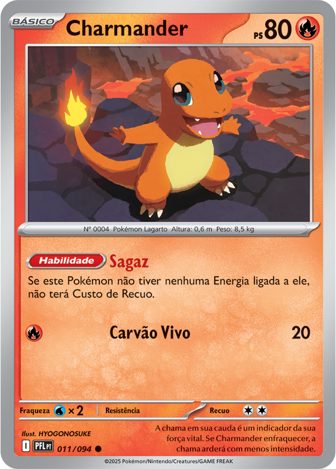 Carta Charmander