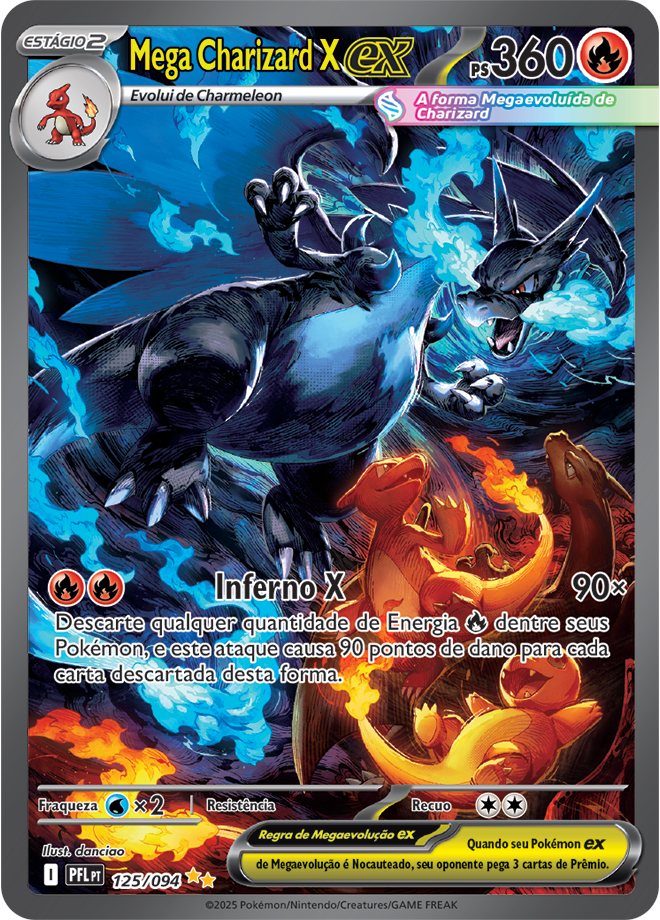 Carta Mega Charizard X ex