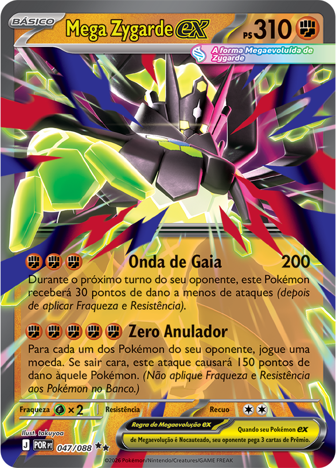 Carta Mega Zygarde ex