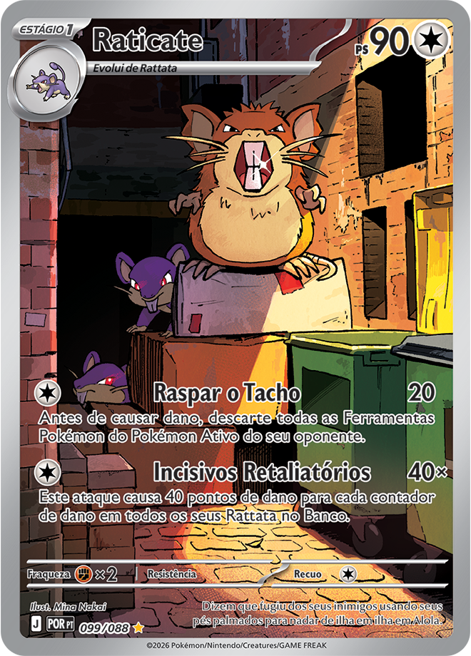 Carta Raticate