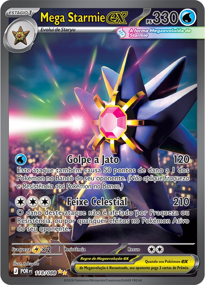 Carta Mega Starmie ex