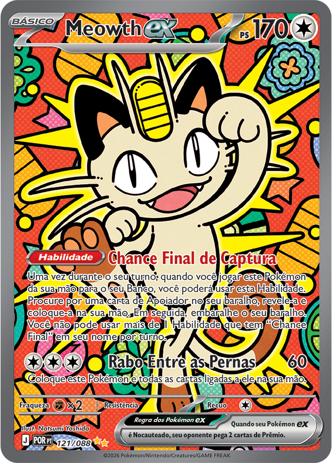Carta Meowth ex