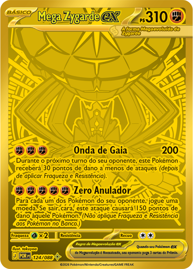 Carta Mega Zygarde ex