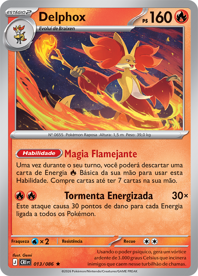 Carta Delphox