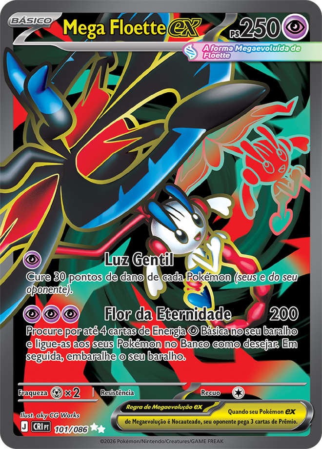 Carta Mega Floette ex