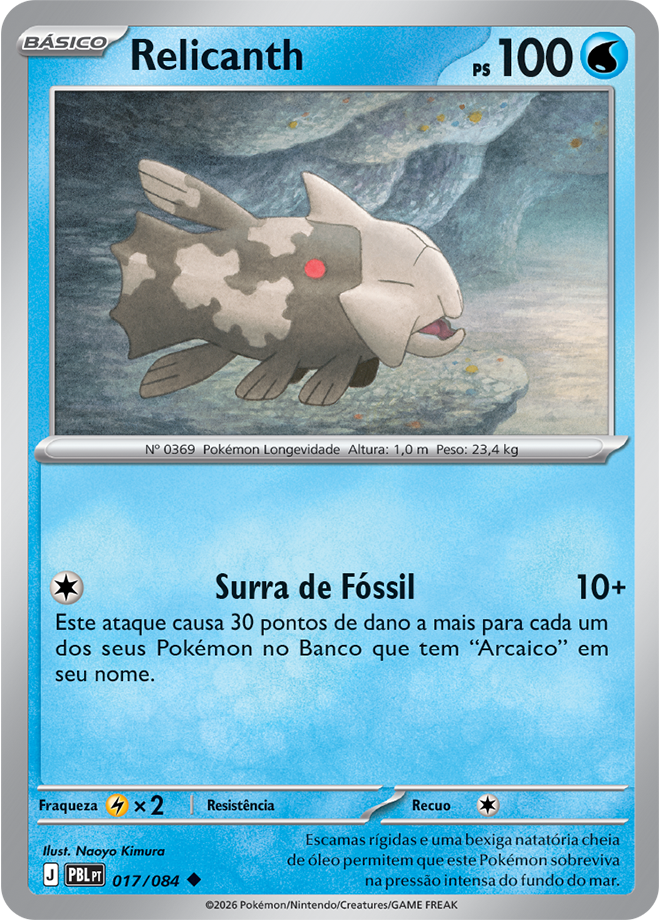 Carta Relicanth