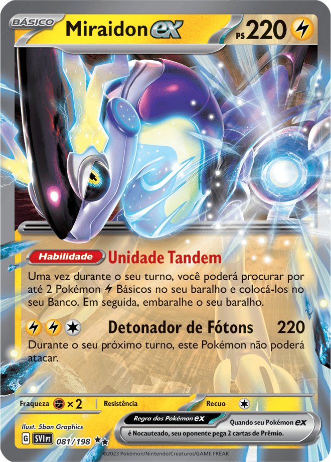 Carta Miraidon ex