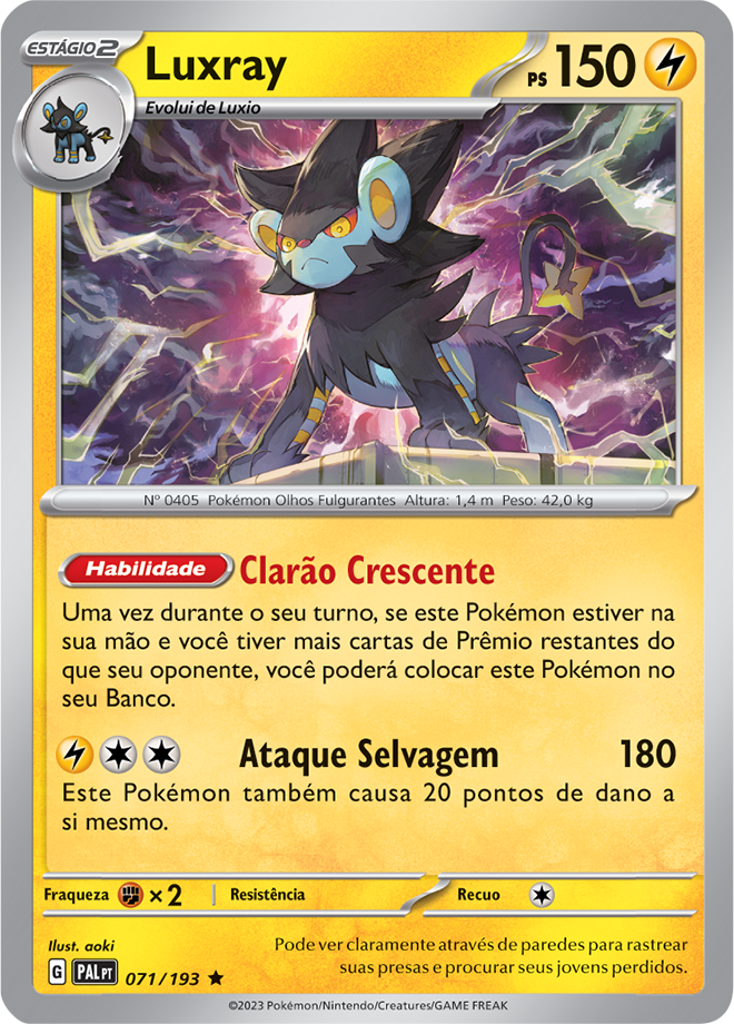 Carta Luxray