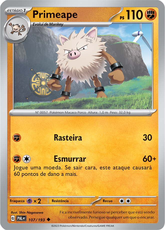 Carta Primeape