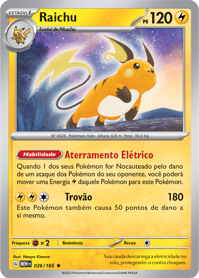 Carta Raichu