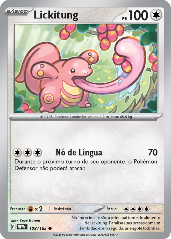 Carta Lickitung