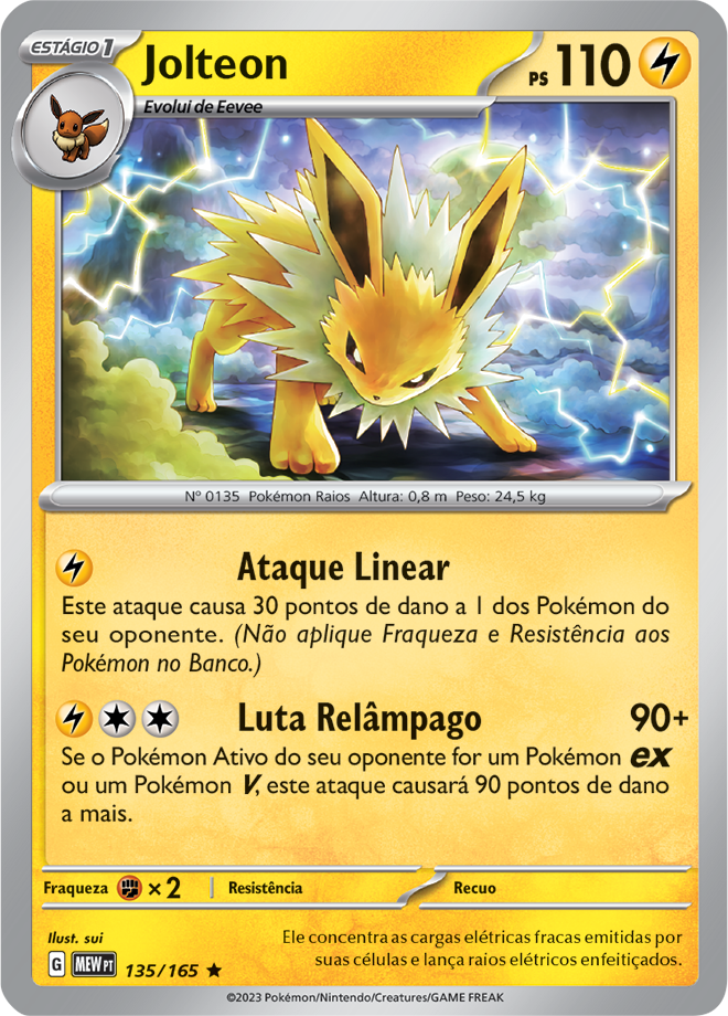 Carta Jolteon