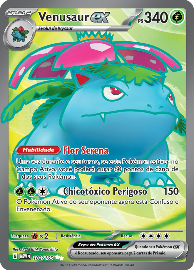 Carta Venusaur ex