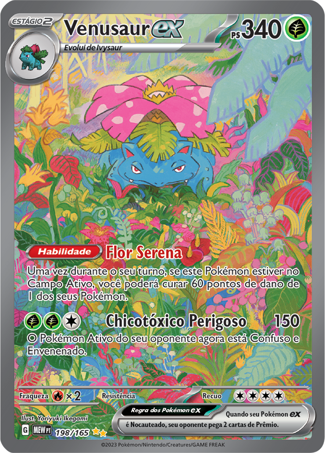 Carta Venusaur ex
