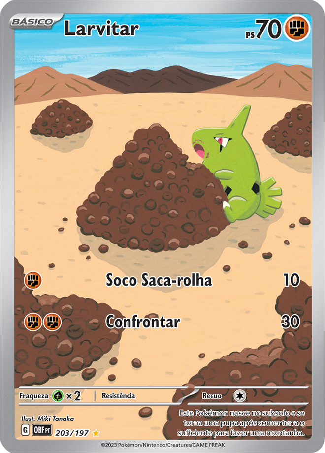 Carta Larvitar
