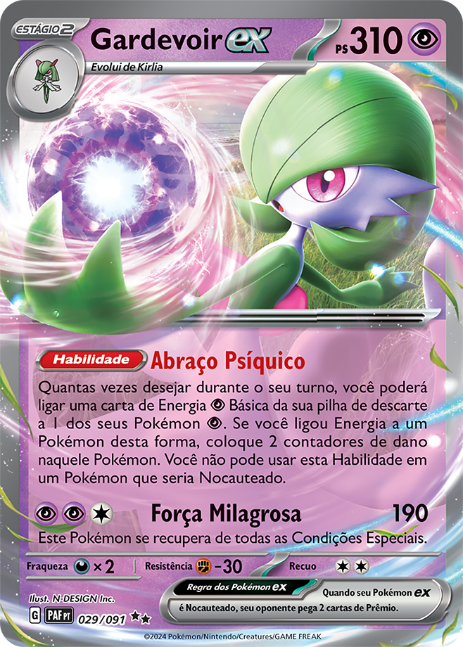 Carta Gardevoir ex