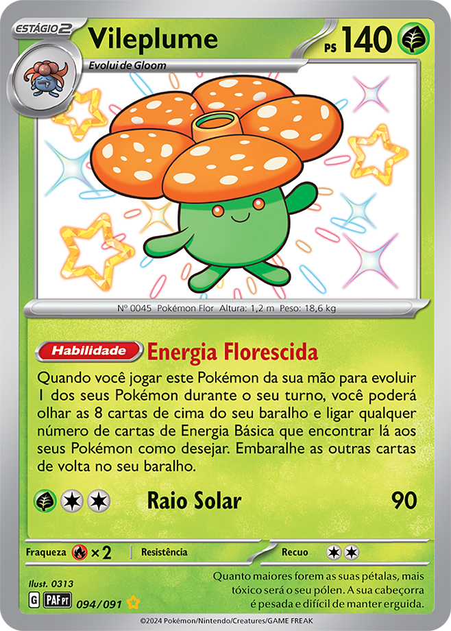 Carta Vileplume