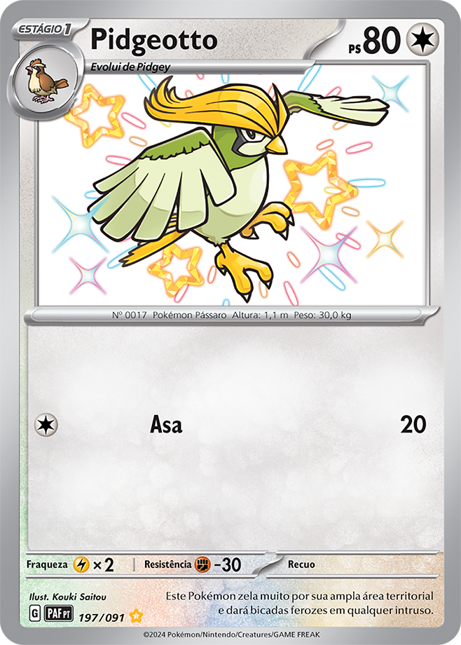 Carta Pidgeotto