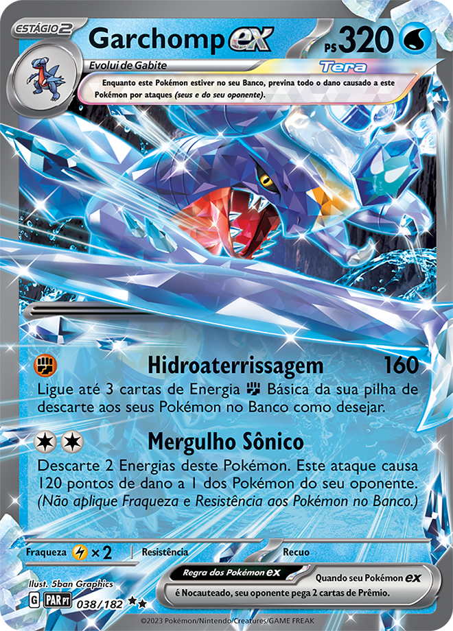 Carta Garchomp ex