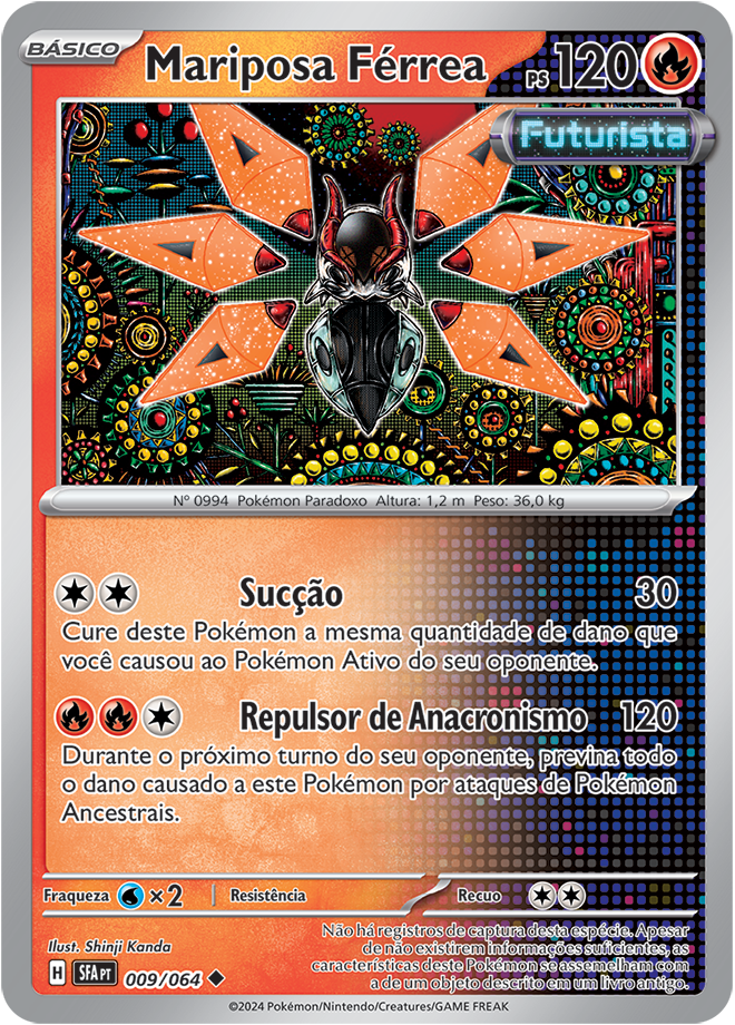 Carta Mariposa Férrea