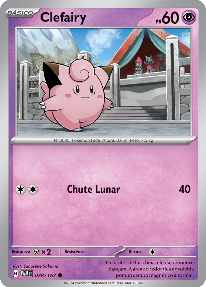 Carta Clefairy