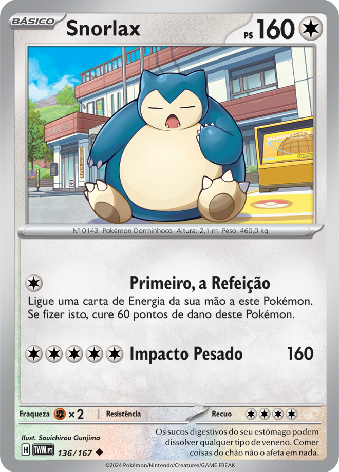 Carta Snorlax