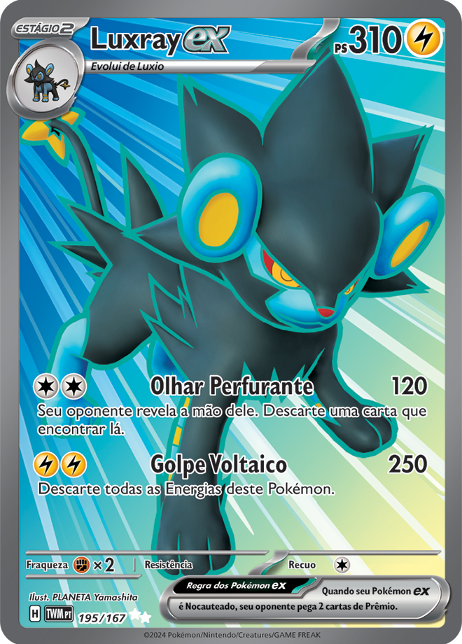 Carta Luxray ex