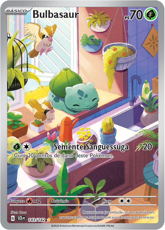Carta Bulbasaur
