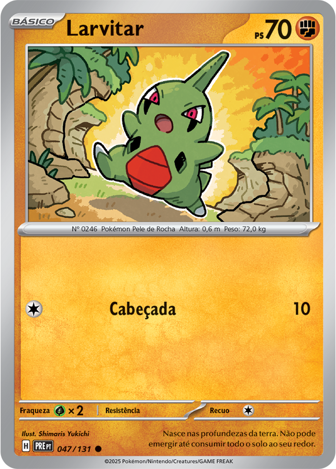 Carta Larvitar