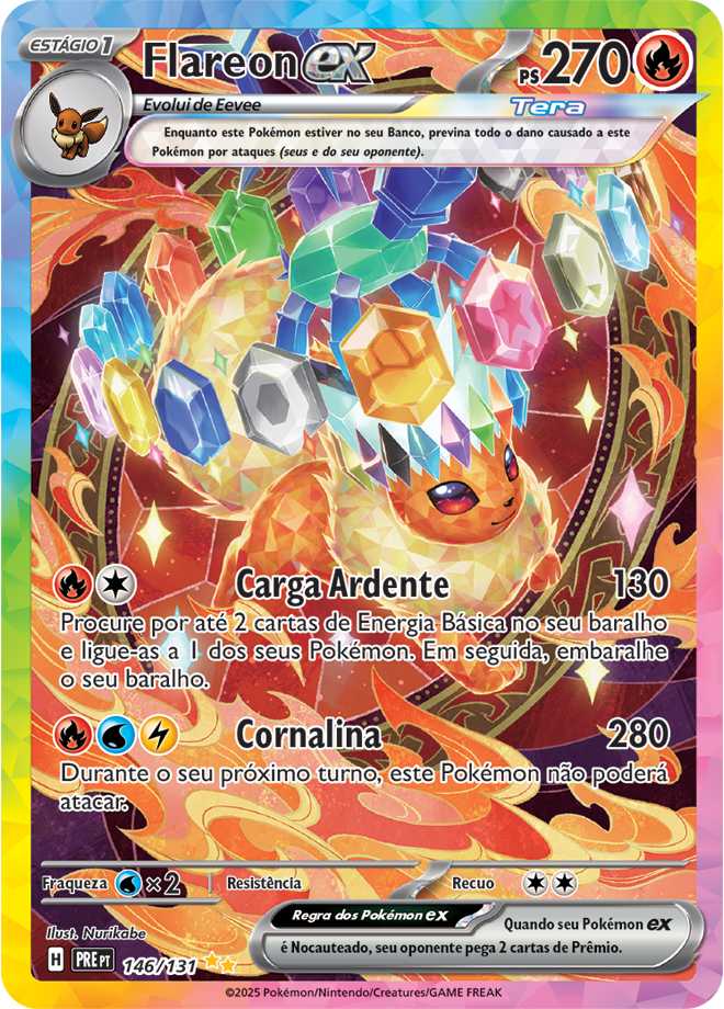 Carta Flareon ex
