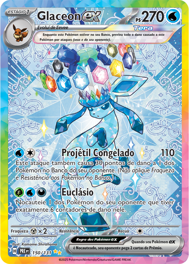 Carta Glaceon ex