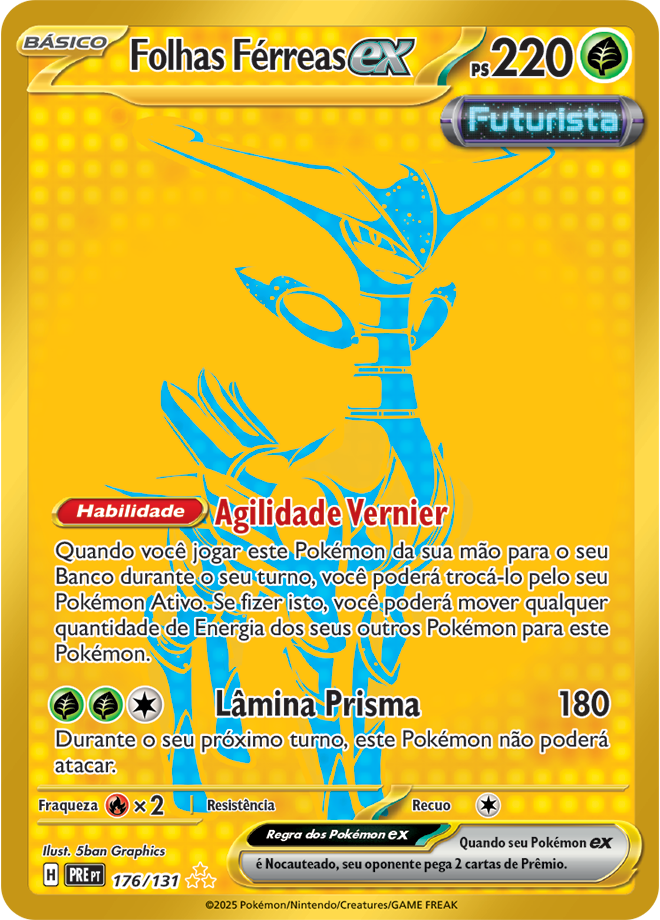 Carta Folhas Férreas ex
