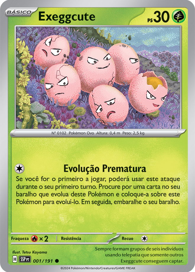 Carta Exeggcute