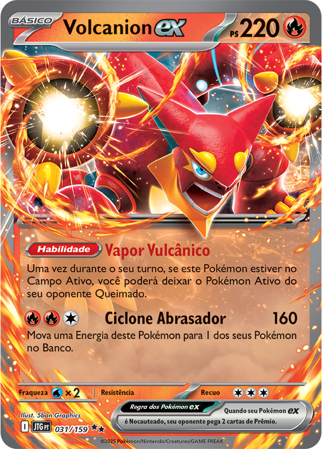 Carta Volcanion ex