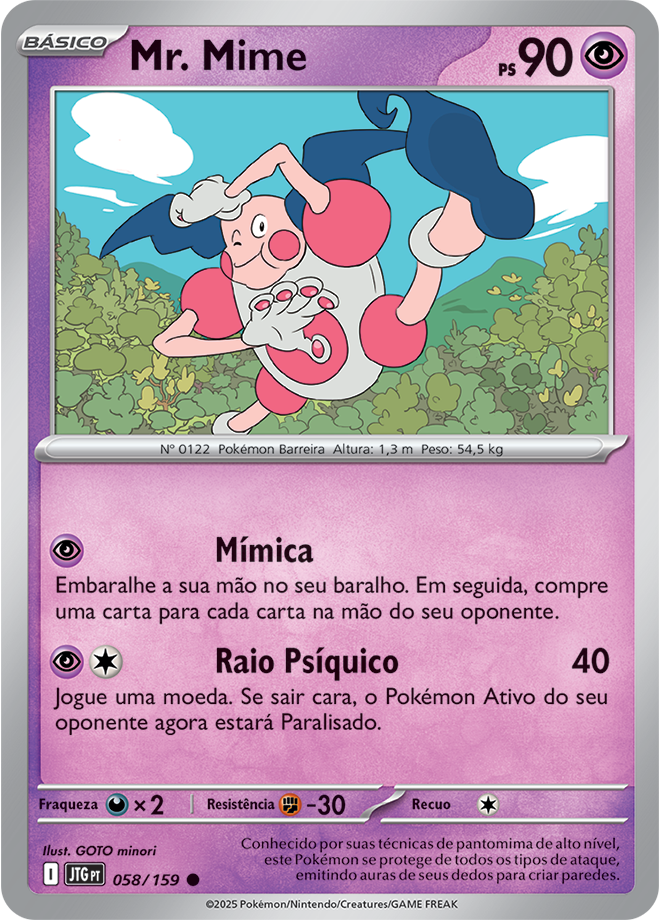 Carta Mr. Mime