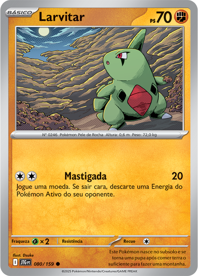 Carta Larvitar