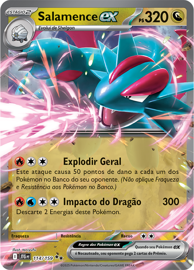 Carta Salamence ex