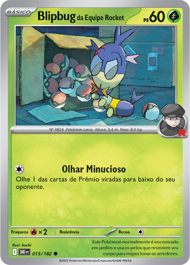 Carta Blipbug da Equipe Rocket