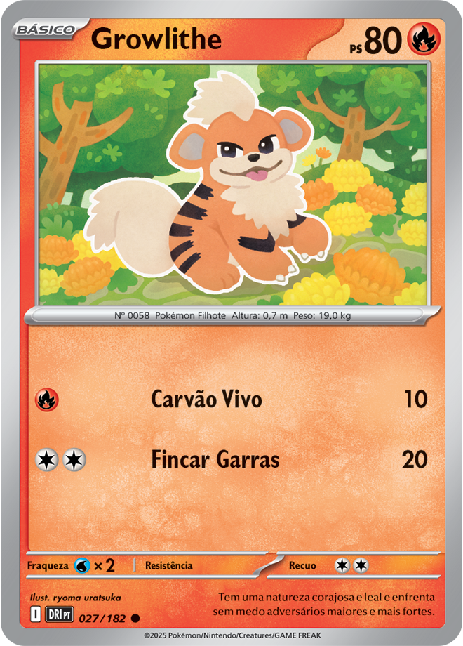 Carta Growlithe