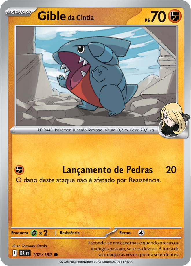 Carta Gible da Cíntia