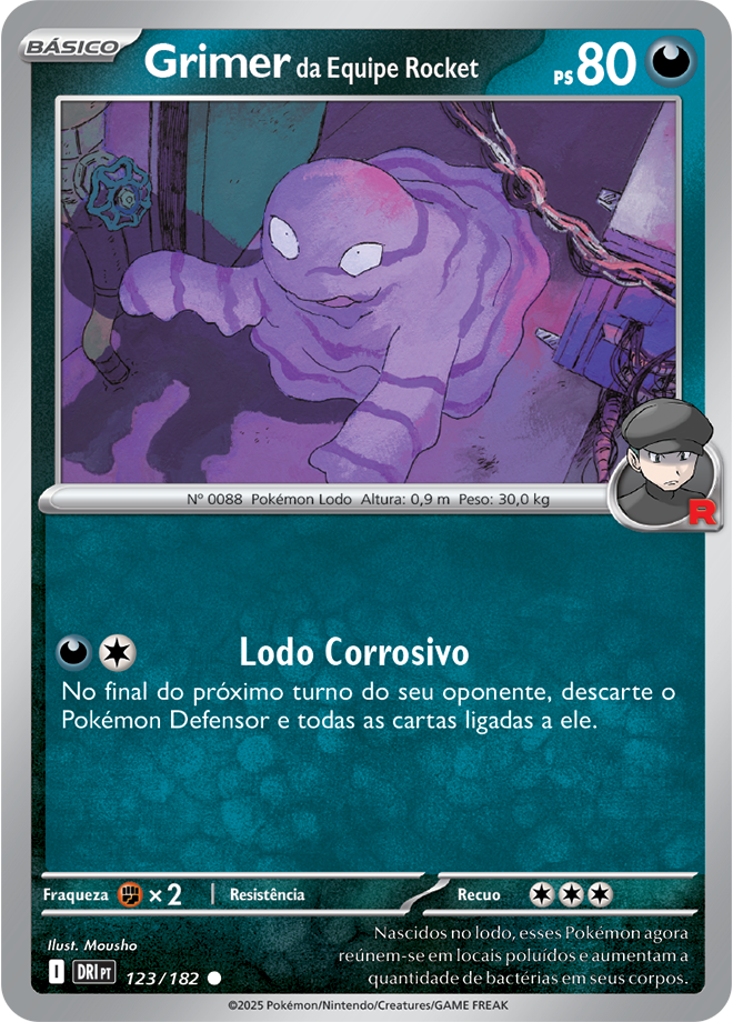 Carta Grimer da Equipe Rocket