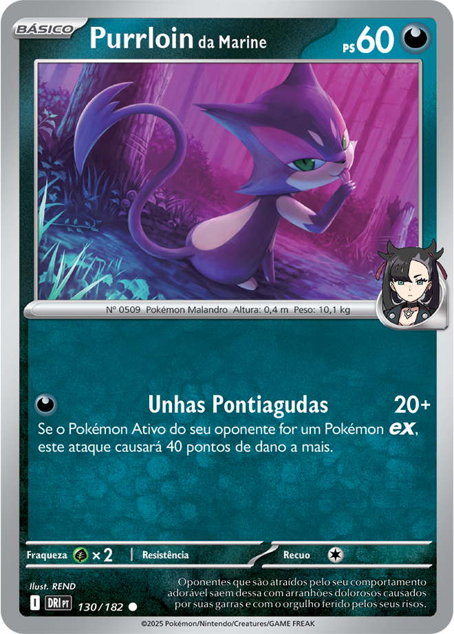 Carta Purrloin da Marine