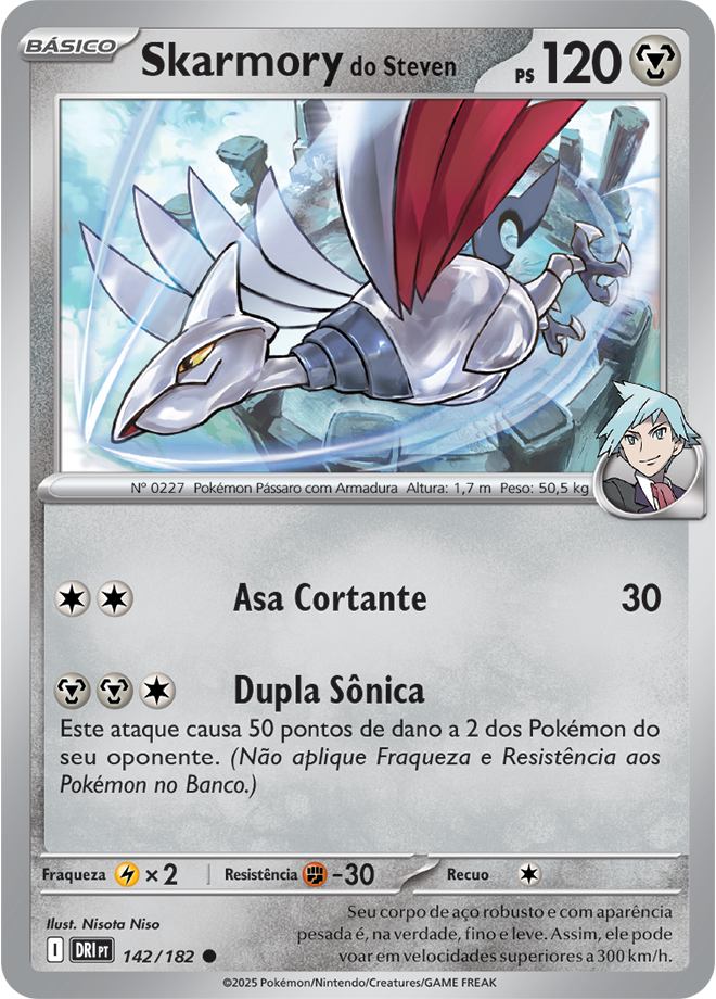 Carta Skarmory do Steven